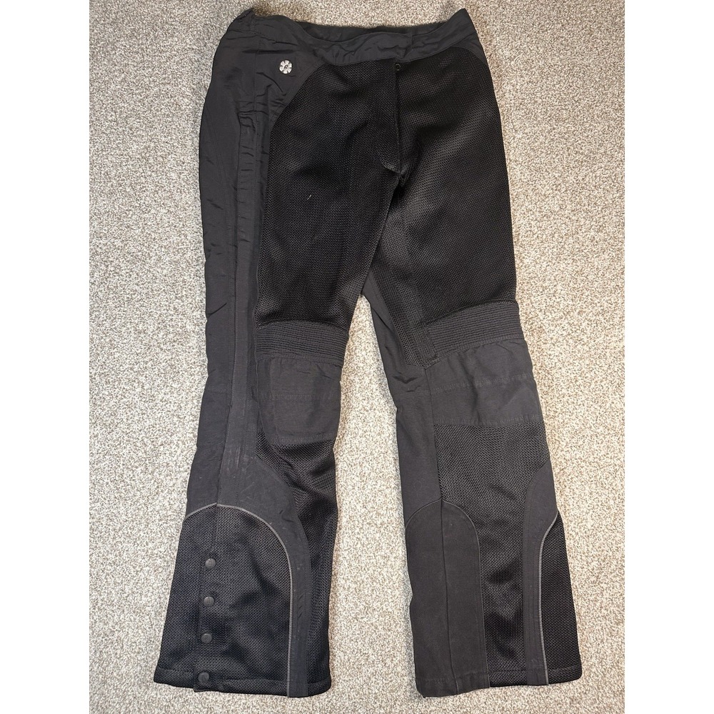 Joe Rocket Cleo Elite Womens Mesh Motorcycle Pant - Black - Size S-Cushioned